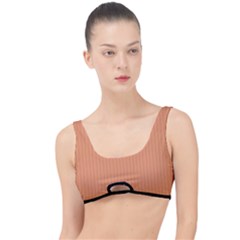 Cantaloupe Orange - The Little Details Bikini Top by FashionLane