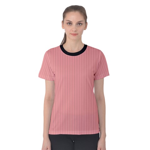 Candlelight Peach - Women s Cotton Tee by FashionLane