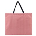 Candlelight Peach - Zipper Large Tote Bag View1