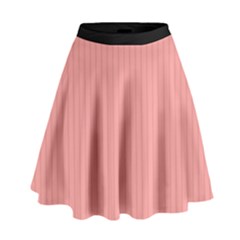 Candlelight Peach - High Waist Skirt by FashionLane