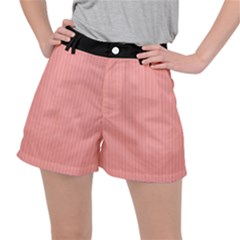 Candlelight Peach - Ripstop Shorts by FashionLane