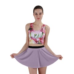 Wisteria Purple - Mini Skirt by FashionLane