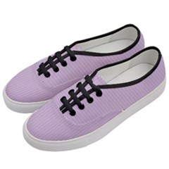 Wisteria Purple - Women s Classic Low Top Sneakers by FashionLane