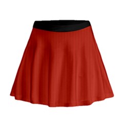 Christmas Red - Mini Flare Skirt by FashionLane