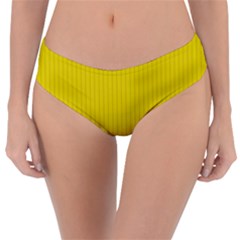 Citrine Yellow - Reversible Classic Bikini Bottoms by FashionLane