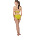 Citrine Yellow - Halter Side Cut Swimsuit View2