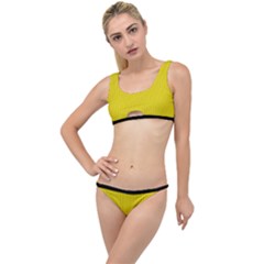 Citrine Yellow - The Little Details Bikini Set by FashionLane