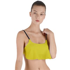 Citrine Yellow - Layered Top Bikini Top  by FashionLane