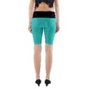 Turquoise - Yoga Cropped Leggings View2