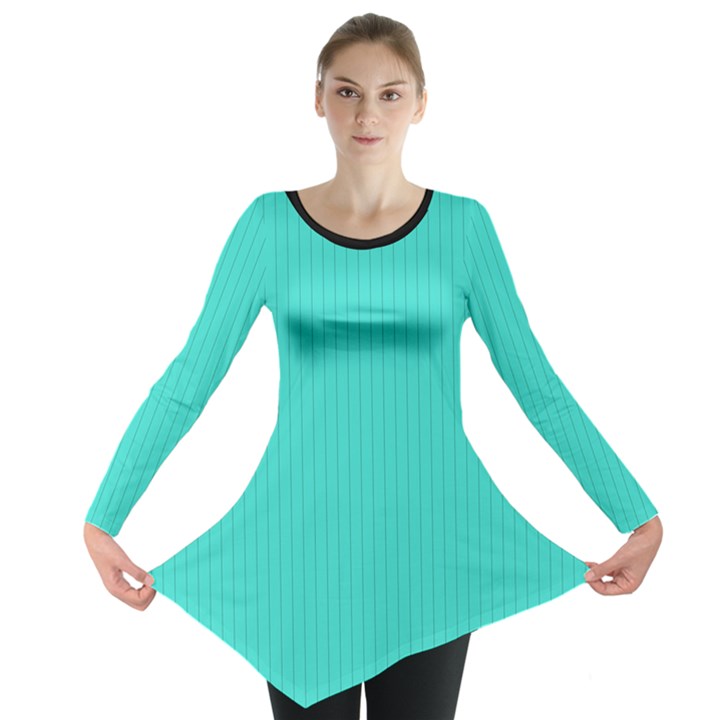 Turquoise - Long Sleeve Tunic 