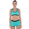 Turquoise - Racerback Boyleg Bikini Set View1