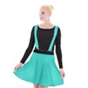 Turquoise - Suspender Skater Skirt View1