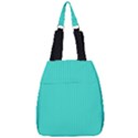 Turquoise - Center Zip Backpack View1