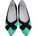 Turquoise - Women s Bow Heels View1