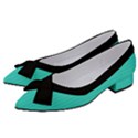 Turquoise - Women s Bow Heels View2