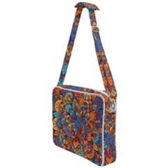 Mandala Pattern 5 Cross Body Office Bag by designsbymallika