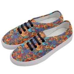 Mandala Pattern 5 Women s Classic Low Top Sneakers by designsbymallika