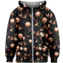 Seamless Garden Pattern Kids  Zipper Hoodie Without Drawstring View1