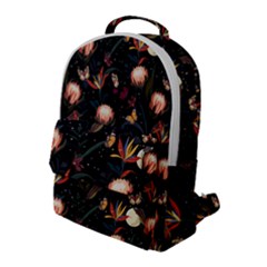 Seamless Garden Pattern Flap Pocket Backpack (large) by designsbymallika