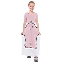 Huggiepops - By Larenard Kids  Short Sleeve Maxi Dress by LaRenard