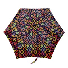 Square Pattern 2 Mini Folding Umbrellas by designsbymallika