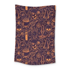 Halloween Pattern 5 Small Tapestry by designsbymallika