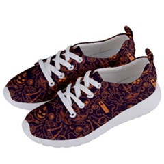 Halloween Pattern 5 Women s Lightweight Sports Shoes by designsbymallika