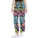 Halloween Love Chains Pattern Women s Pants  View1