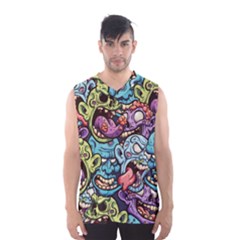 Halloween Love Men s Basketball Tank Top by designsbymallika