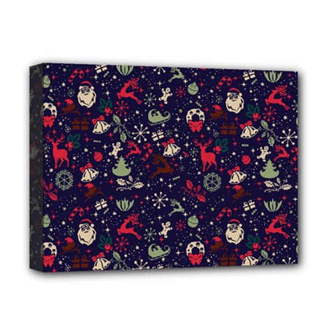 Chritmas 2 Deluxe Canvas 16  X 12  (stretched)  by designsbymallika