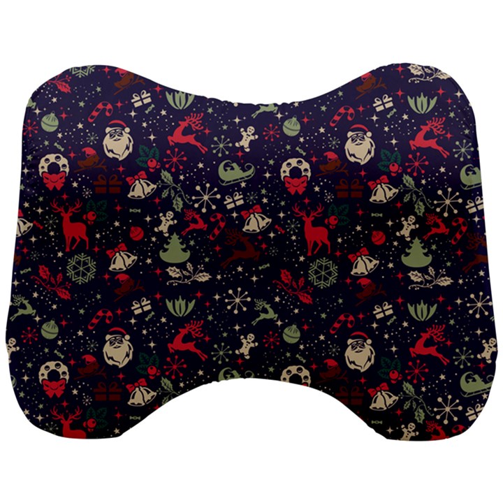 Chritmas 2 Head Support Cushion