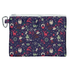 Chritmas 2 Canvas Cosmetic Bag (xl) by designsbymallika