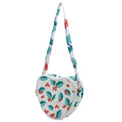 Chritmas 1 Heart Shoulder Bag by designsbymallika