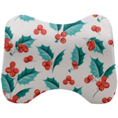 Chritmas 1 Head Support Cushion by designsbymallika