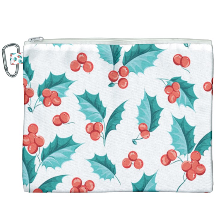 Chritmas 1 Canvas Cosmetic Bag (XXXL)