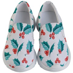 Chritmas 1 Kids Lightweight Slip Ons by designsbymallika