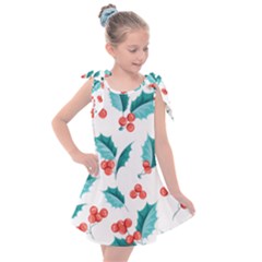 Chritmas 1 Kids  Tie Up Tunic Dress by designsbymallika