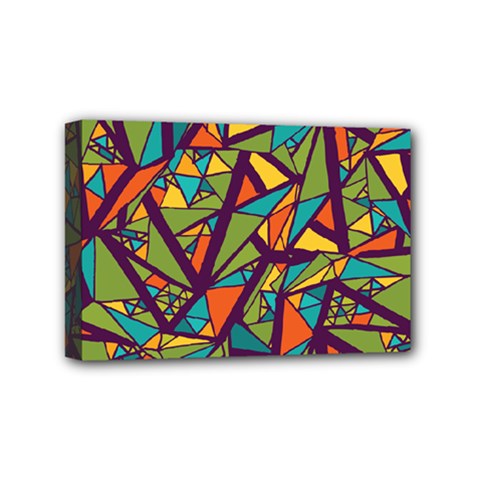 Aabstract Art Mini Canvas 6  X 4  (stretched) by designsbymallika