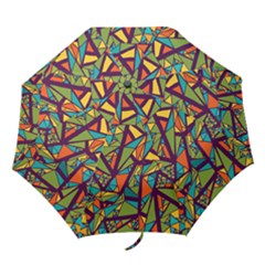 Aabstract Art Folding Umbrellas by designsbymallika