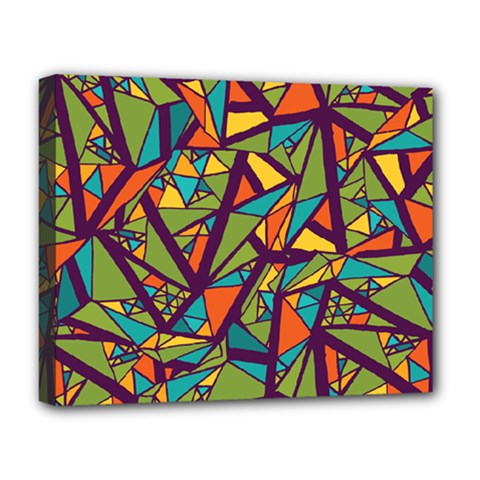 Aabstract Art Deluxe Canvas 20  X 16  (stretched) by designsbymallika