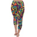 Aabstract Art Capri Winter Leggings  View4