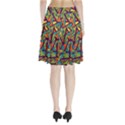 Aabstract Art Pleated Skirt View2