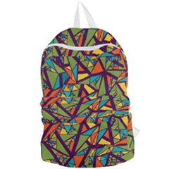 Aabstract Art Foldable Lightweight Backpack by designsbymallika