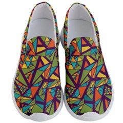 Aabstract Art Men s Lightweight Slip Ons by designsbymallika