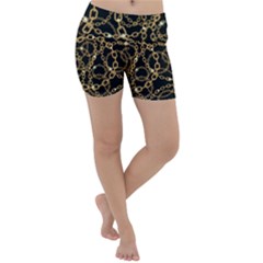 Chains Pattern 4 Lightweight Velour Yoga Shorts by designsbymallika