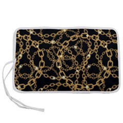 Chains Pattern 4 Pen Storage Case (m) by designsbymallika