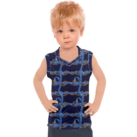 Blue Belt Kids  Sport Tank Top by designsbymallika