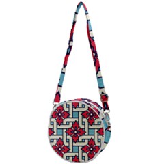 Diwali Pattern Crossbody Circle Bag by designsbymallika