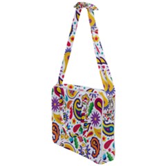 Baatik Print Cross Body Office Bag by designsbymallika