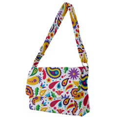 Baatik Print Full Print Messenger Bag (s) by designsbymallika